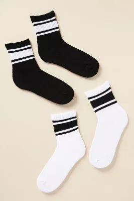 Set of Two Athletic Socks