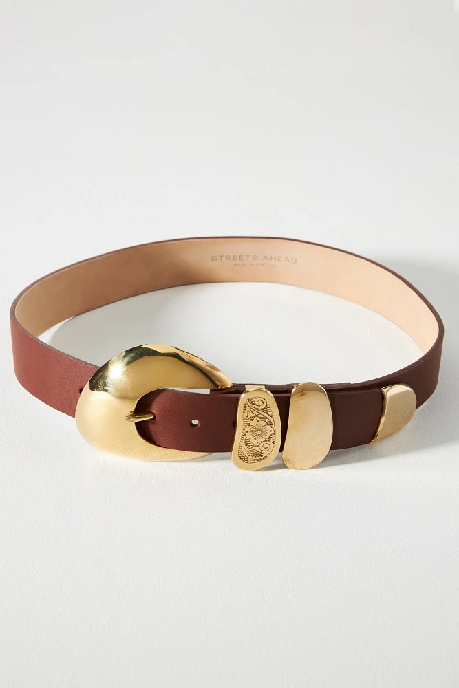 Streets Ahead Multi-Loop Leather Belt