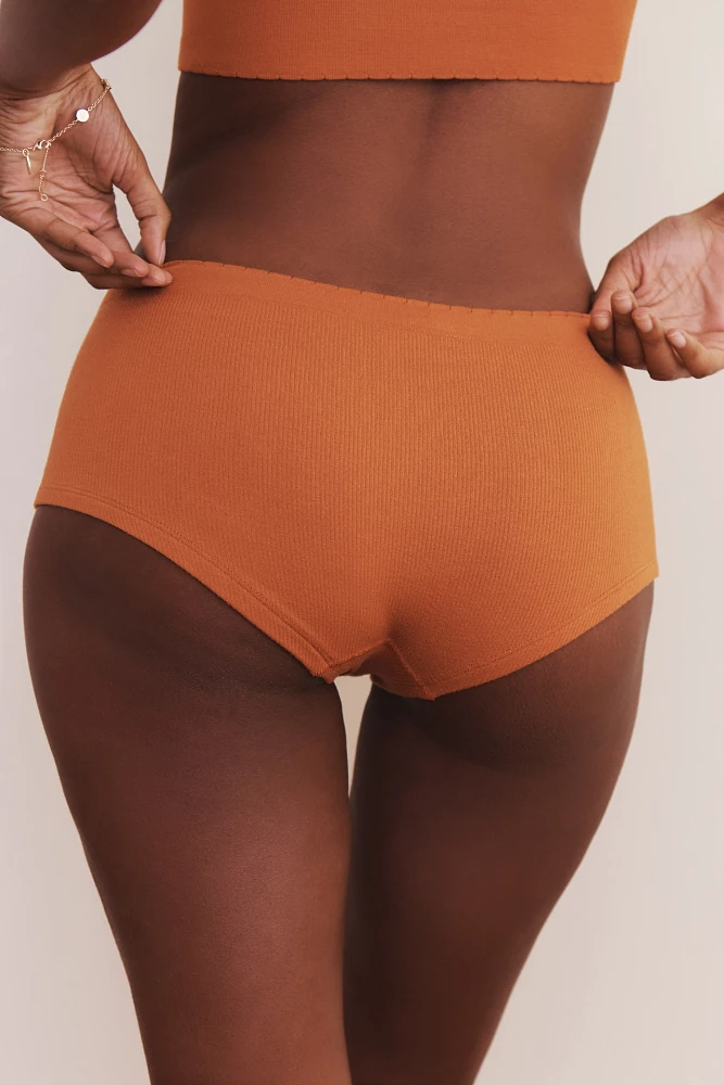 The Myles Seamless Hipster Briefs