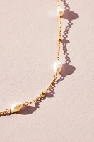 Mini Pearl Chain Necklace