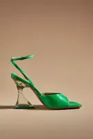Bibi Lou Gloss Ankle Strap Heels