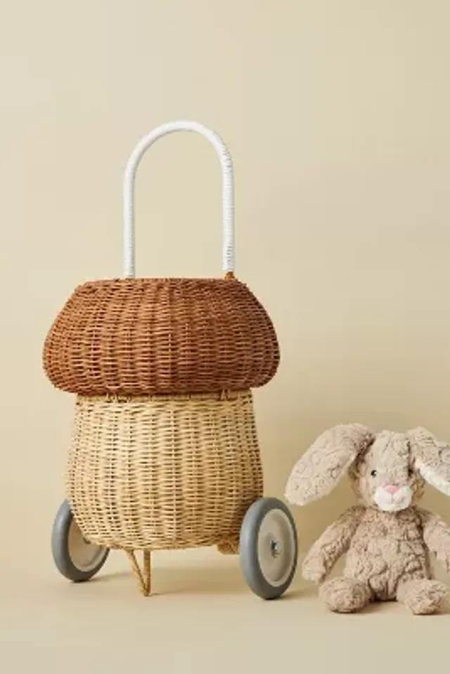 Olli Ella Porcini Mushroom Basket with Twig Pencils