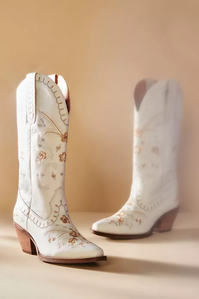 Dingo 1969 Full Bloom Leather Cowboy Boots