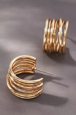 Layered Hoop Earrings