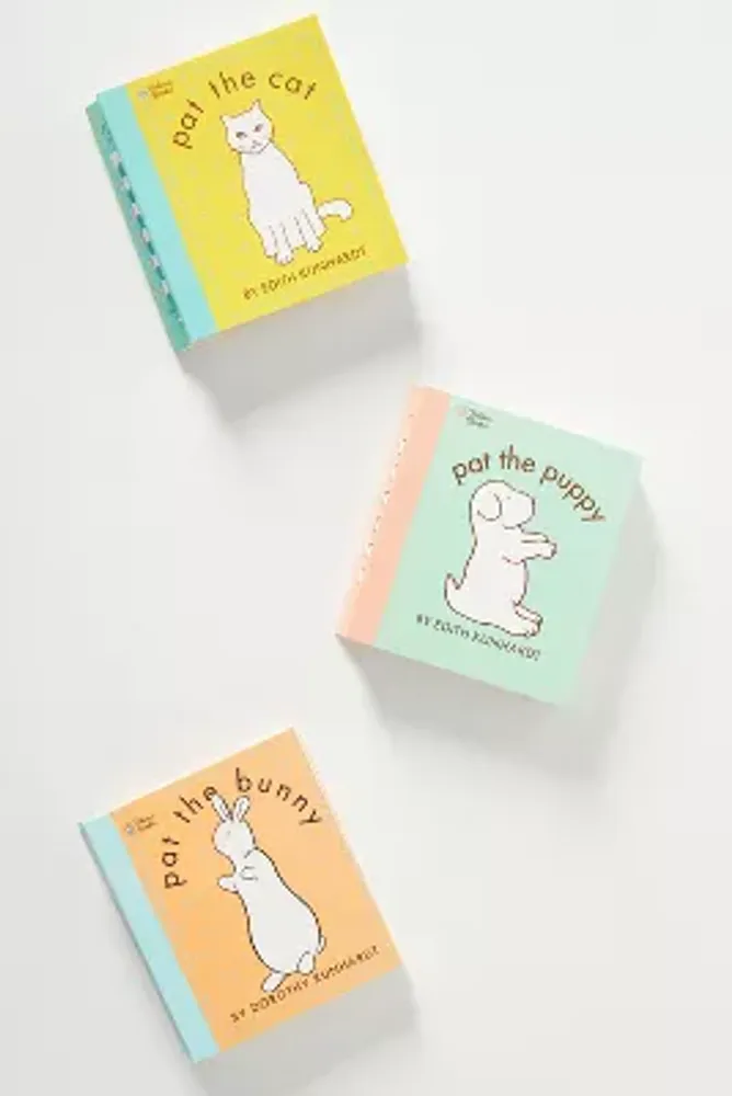 Pat the Bunny: First Books, Set of 3