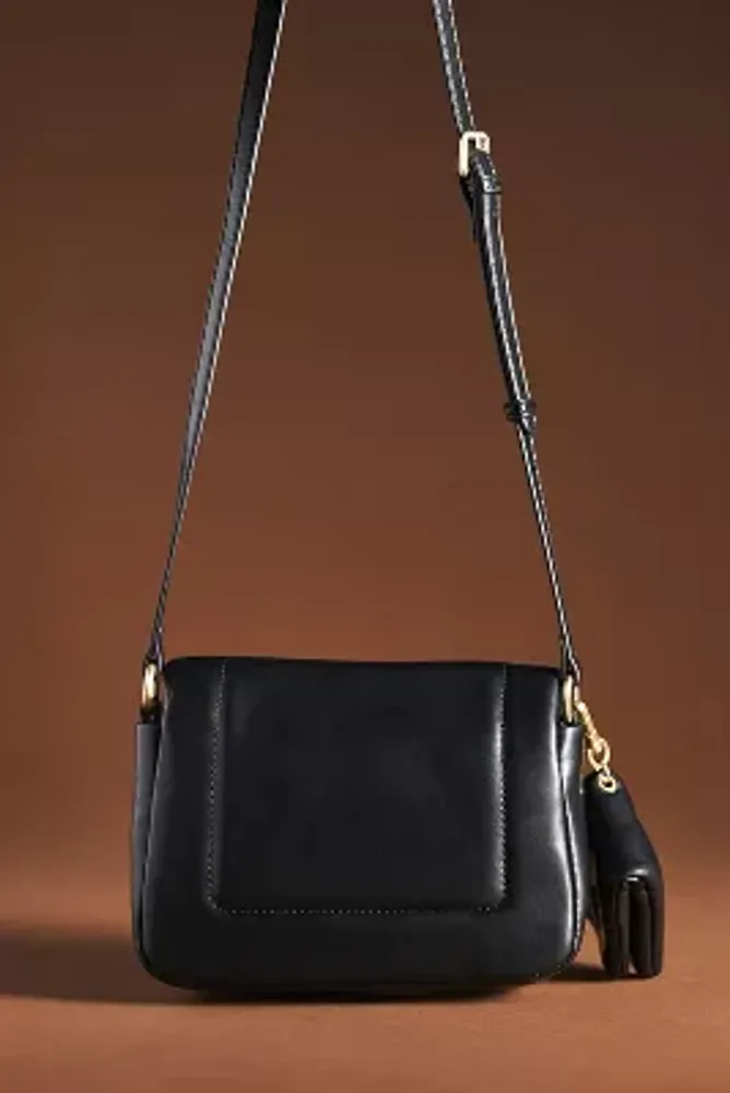 Crossbody Bag with Street Strap in Black