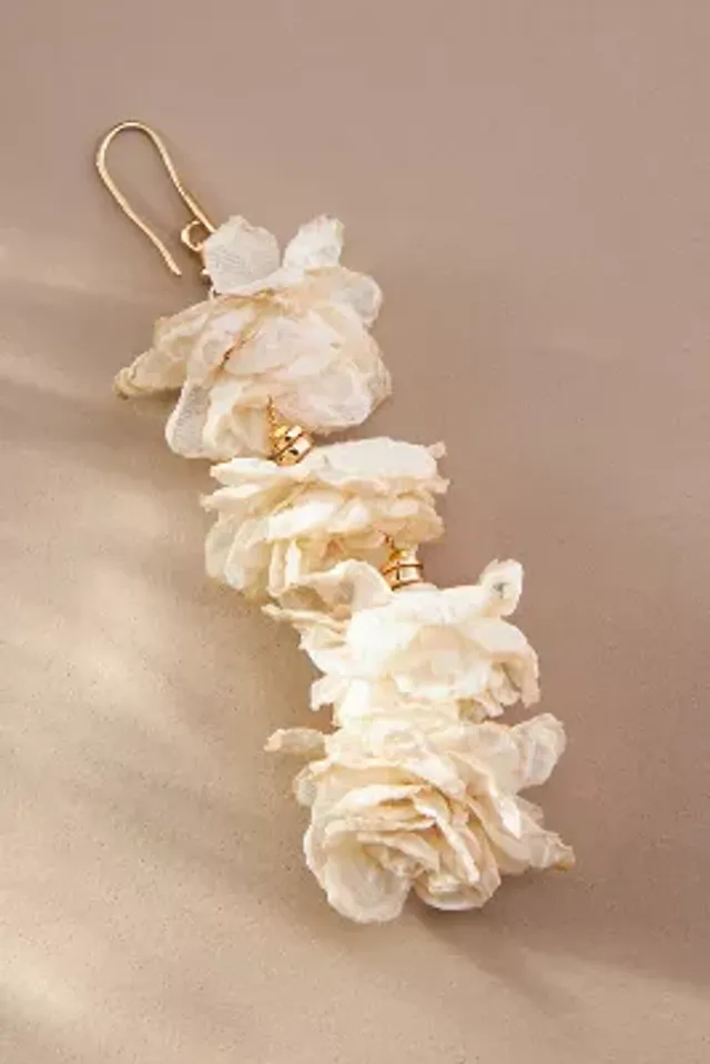 By Anthropologie Blooming Petal Earrings