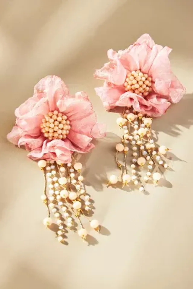 By Anthropologie Blooming Petal Earrings