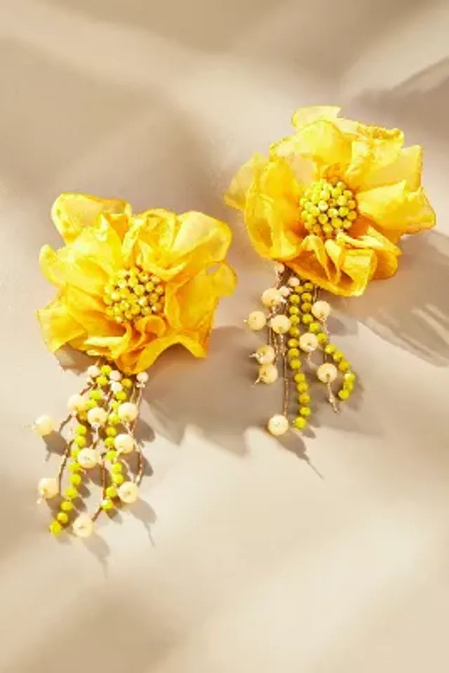 By Anthropologie Blooming Petal Earrings