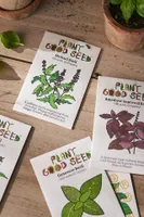 Plant Good Seed Company Culinary Basil Seed Collection