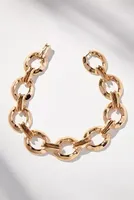 Oversized Chain-Link Choker Necklace