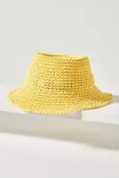 Wyeth Packable Straw Bucket Hat
