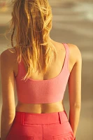 The Hattie Seamless Square-Neck Bralette