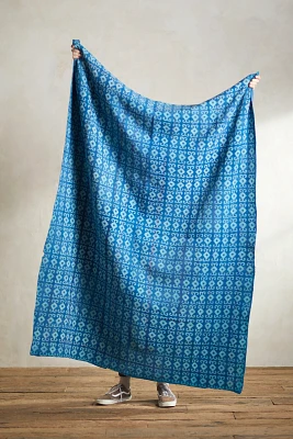 Recycled Sari Kantha Throw