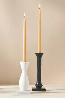 Marble Taper Candle Holder