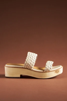 Nisolo Woven Clog Heels