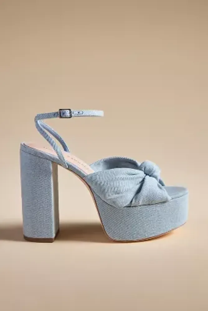 By Anthropologie Knotted Heels