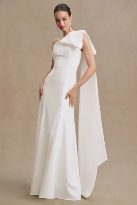 Jenny Yoo Tabitha One-Shoulder Wedding Gown