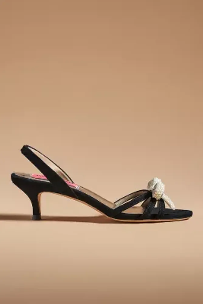 Custommade Ambla Pearl Kitten Heels
