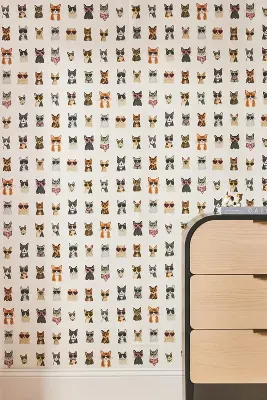 Rifle Paper Co. Cool Cats Wallpaper