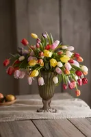 Fresh Mixed Tulip Bunch