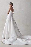 Viktor & Rolf for BHLDN Penelope Strapless Bow-Back A-Line Wedding Gown