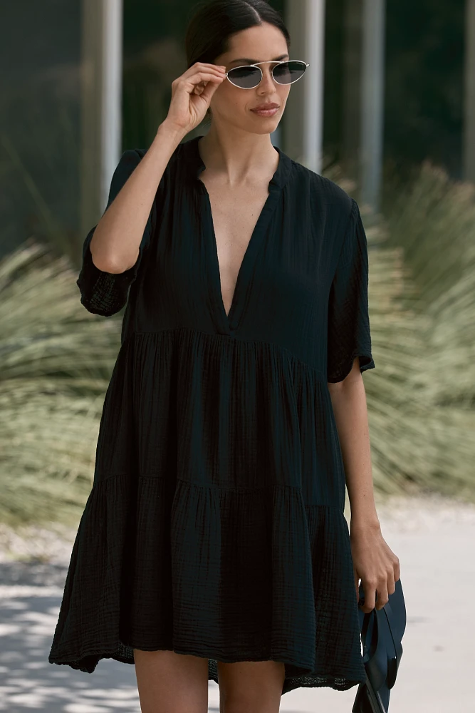 The Kallie Flowy Tunic Dress