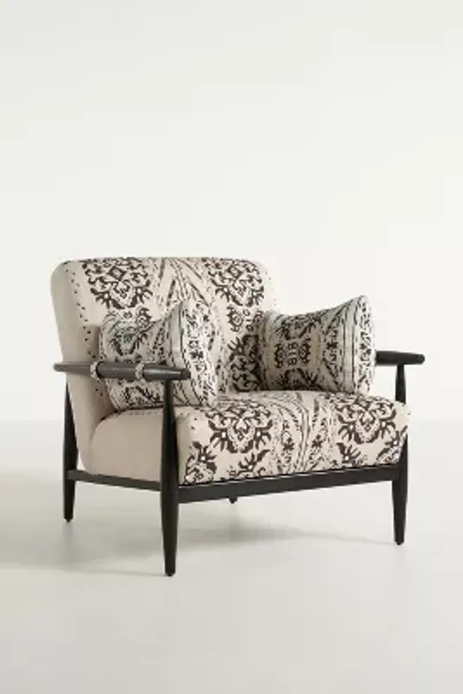 Embroidered Fanny Kershaw Chair