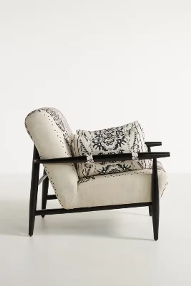 Embroidered Fanny Kershaw Chair