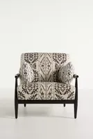 Embroidered Fanny Kershaw Chair