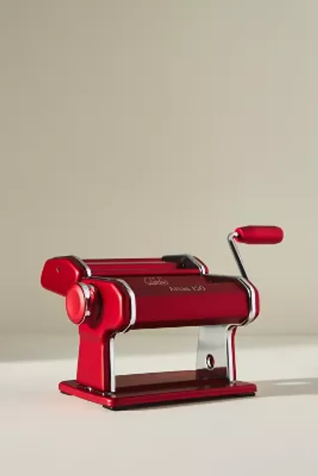 Atlas Marcato Red Pasta Machine, 150mm