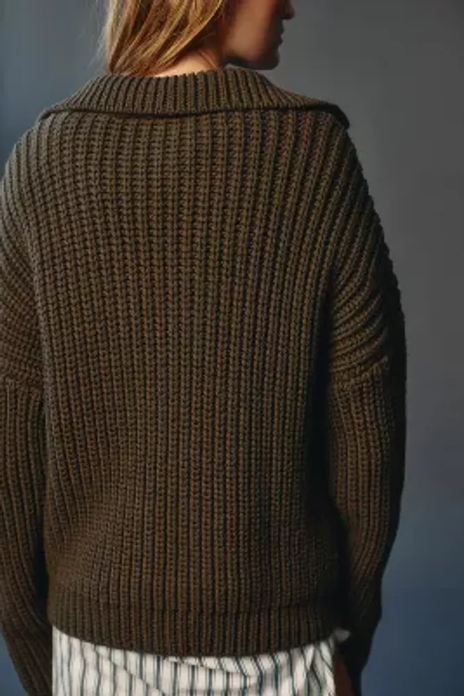 Varley Natalia Half-Zip Pullover Sweater