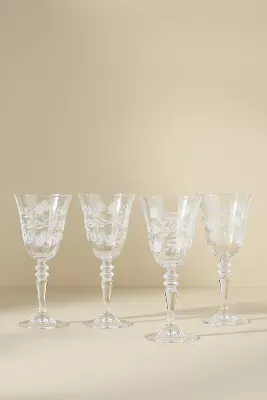 Sofia Wine Glasses, Set of 4