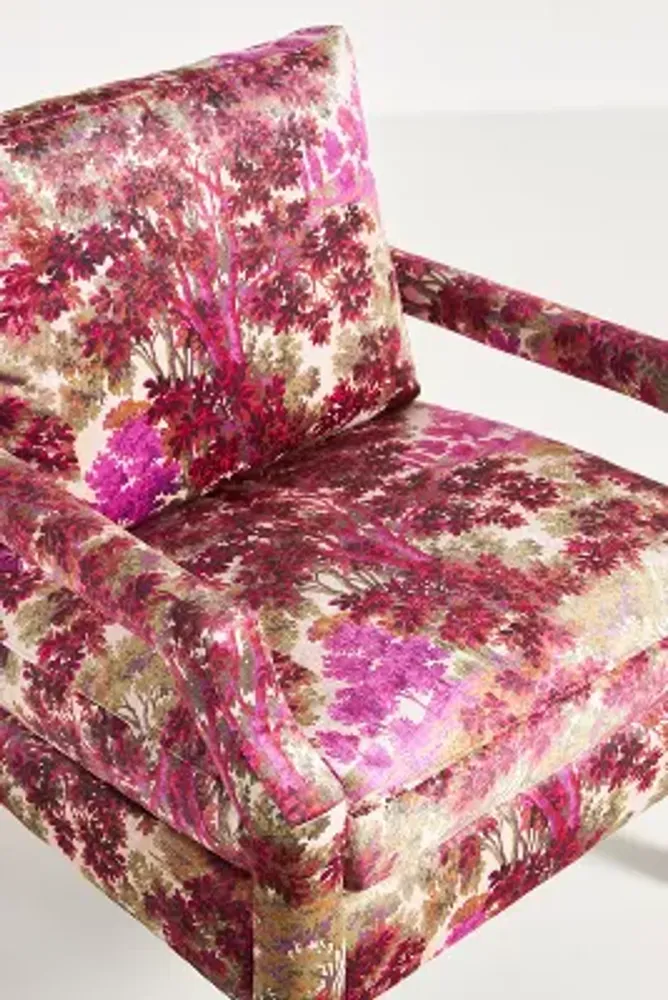 Vienne Velvet Delaney Chair