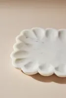 Marble Scalloped Tray