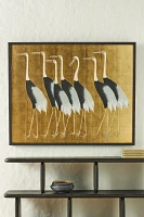 Golden Flock Wall Art