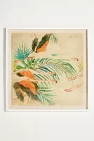 Flamingo Flock Wall Art