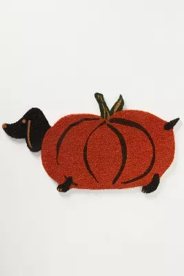 Elsie Pumpkin Doormat