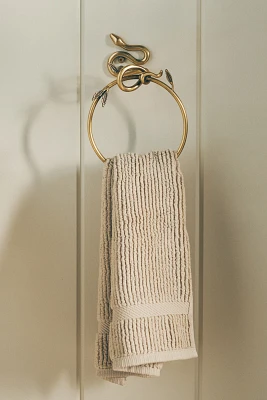 Serpentine Towel Ring