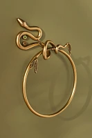 Serpentine Towel Ring