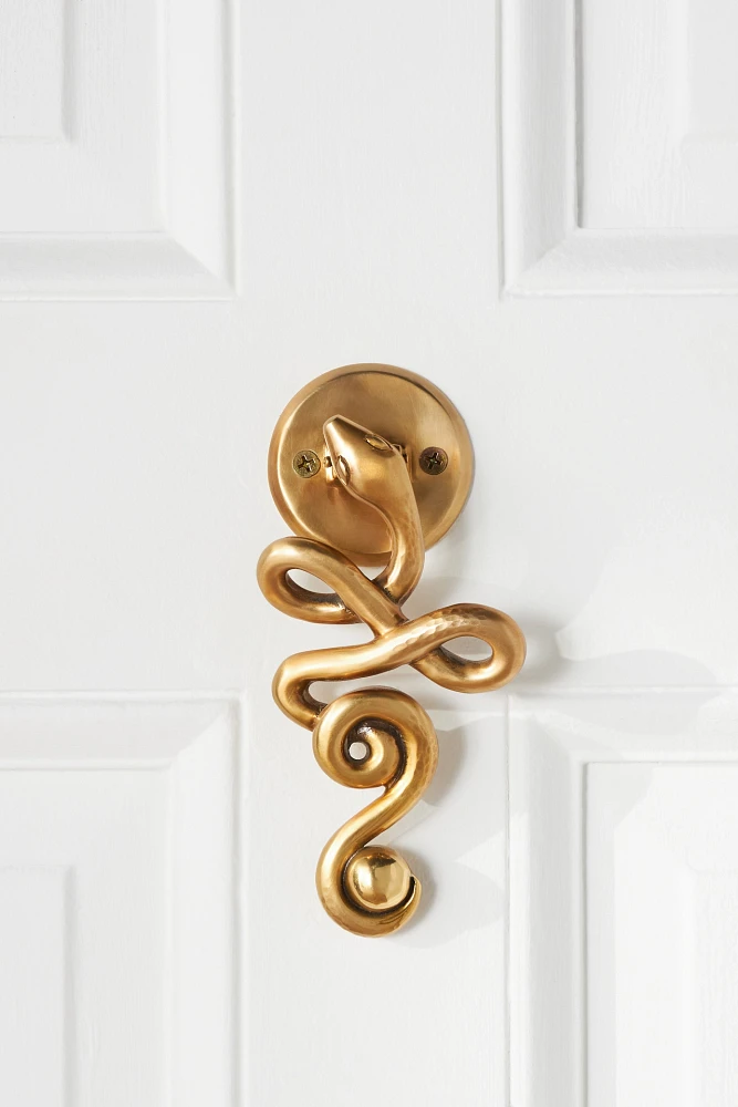 Serpentine Door Knocker