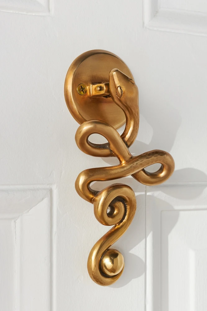 Serpentine Door Knocker