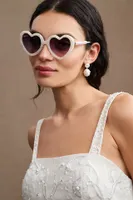 Lele Sadoughi Sweetheart Sunglasses