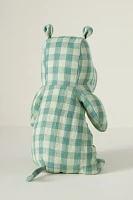 Gingham Hippo Safari Friend Stuffed Animal