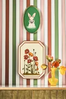 Les Ottomans Handpainted Bunny Tray