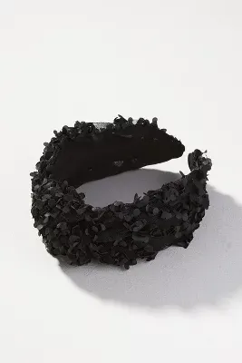 Textured Lace Floral Headband