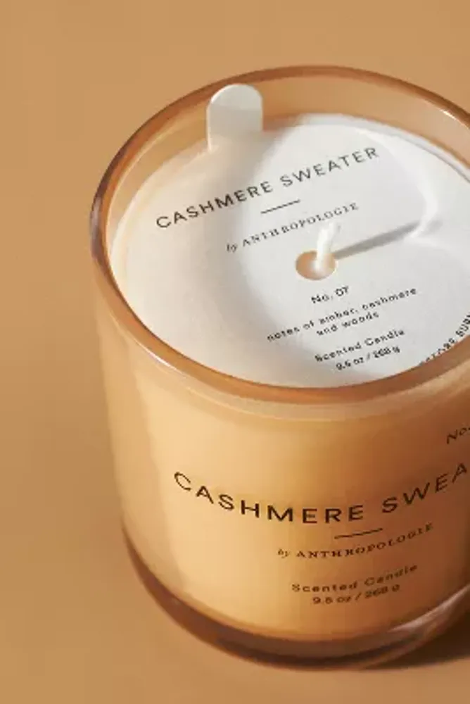 Nostalgia Spice Cashmere Sweater Glass Jar Candle