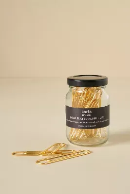 Gold-Plated Paperclips