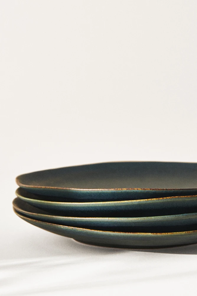The Jasper Portuguese Stoneware Dinner Plates, Set of 4