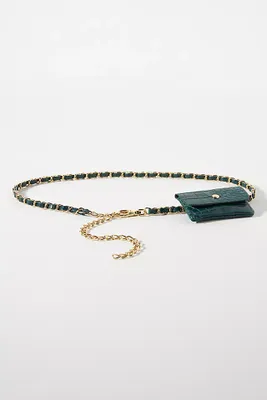 By Anthropologie Chain Coin Purse